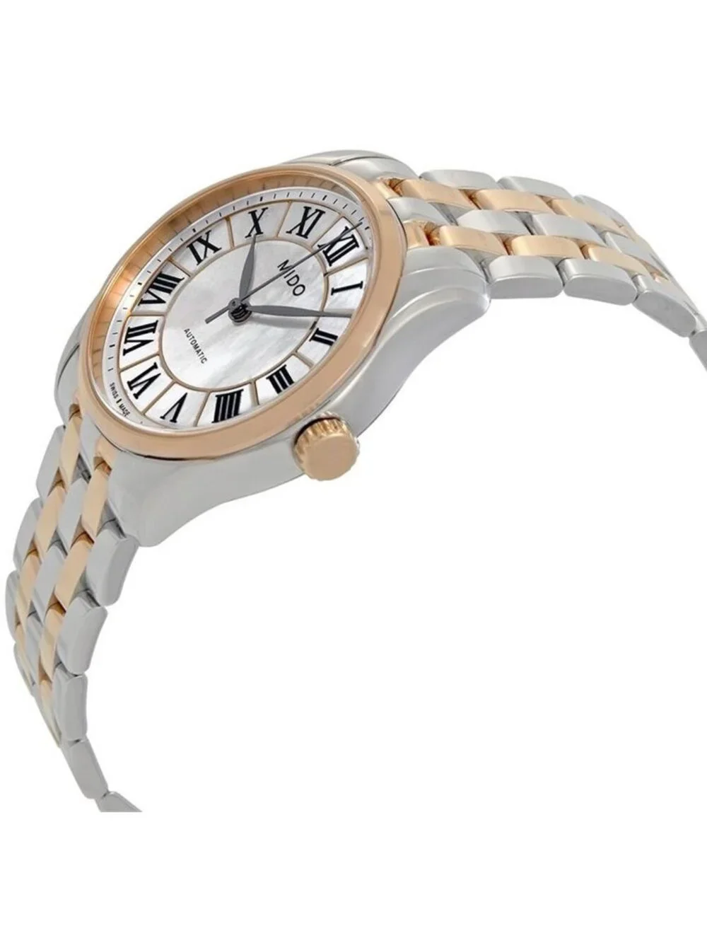 NWT Mido Belluna II Mother of Pearl Dial Ladies Watch M024.207.22.110.00